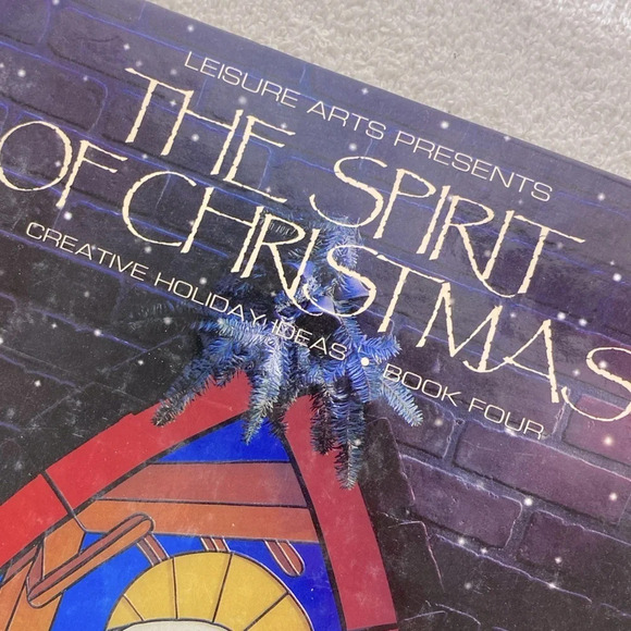 Vintage The  Spirit Of Christmas Creative Holiday Ideas Hardcover Book 4 - Picture 13 of 13